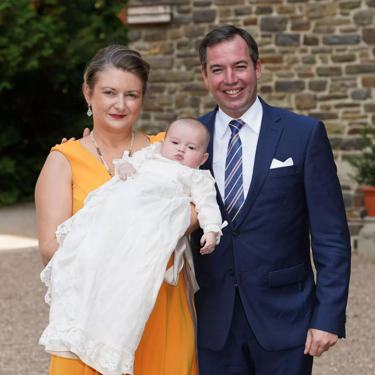 Baptism Of Prince Charles Of Luxembourg At L'Abbaye St Maurice De Clervaux