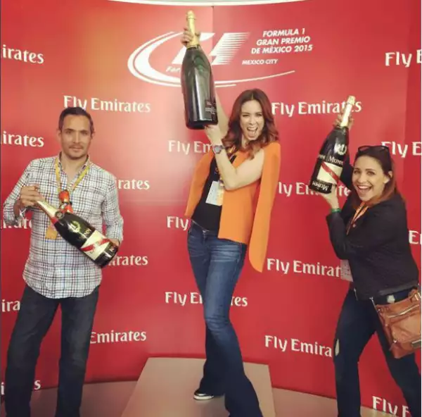 Y la ganadora de Fórmula 1 es... Jacky.