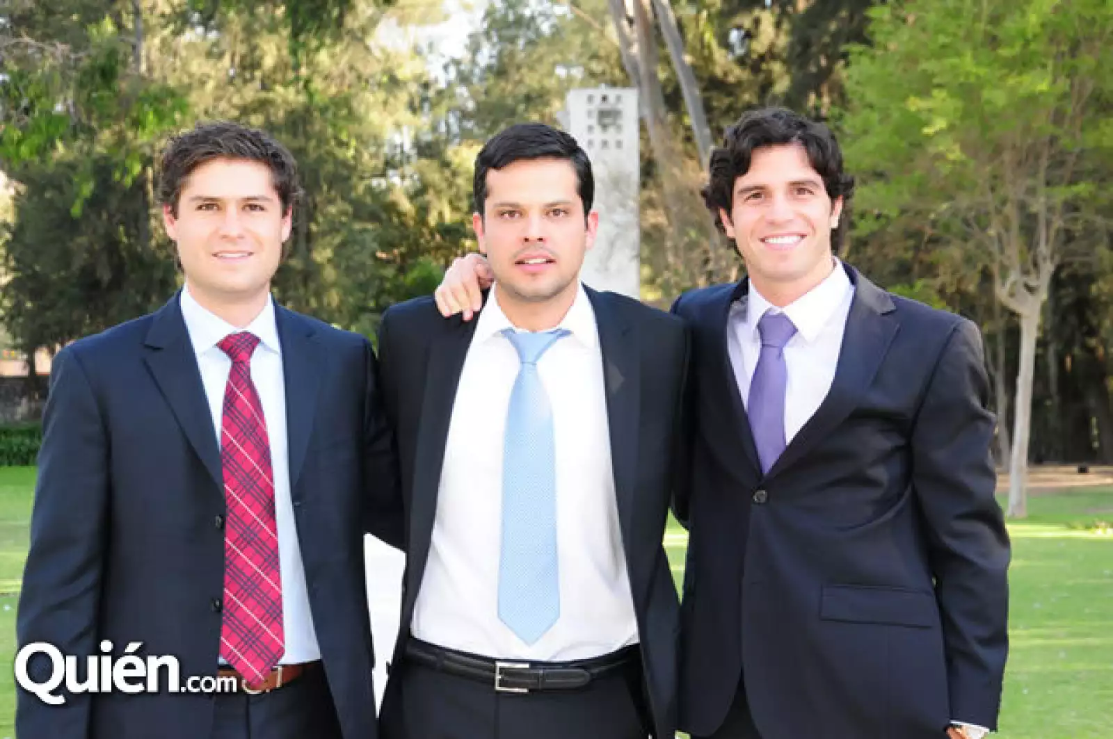 Manolo González, Enrique Murillo y Diego de Anda