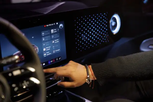 Imagen del interior del Nuevo CLA 2027
