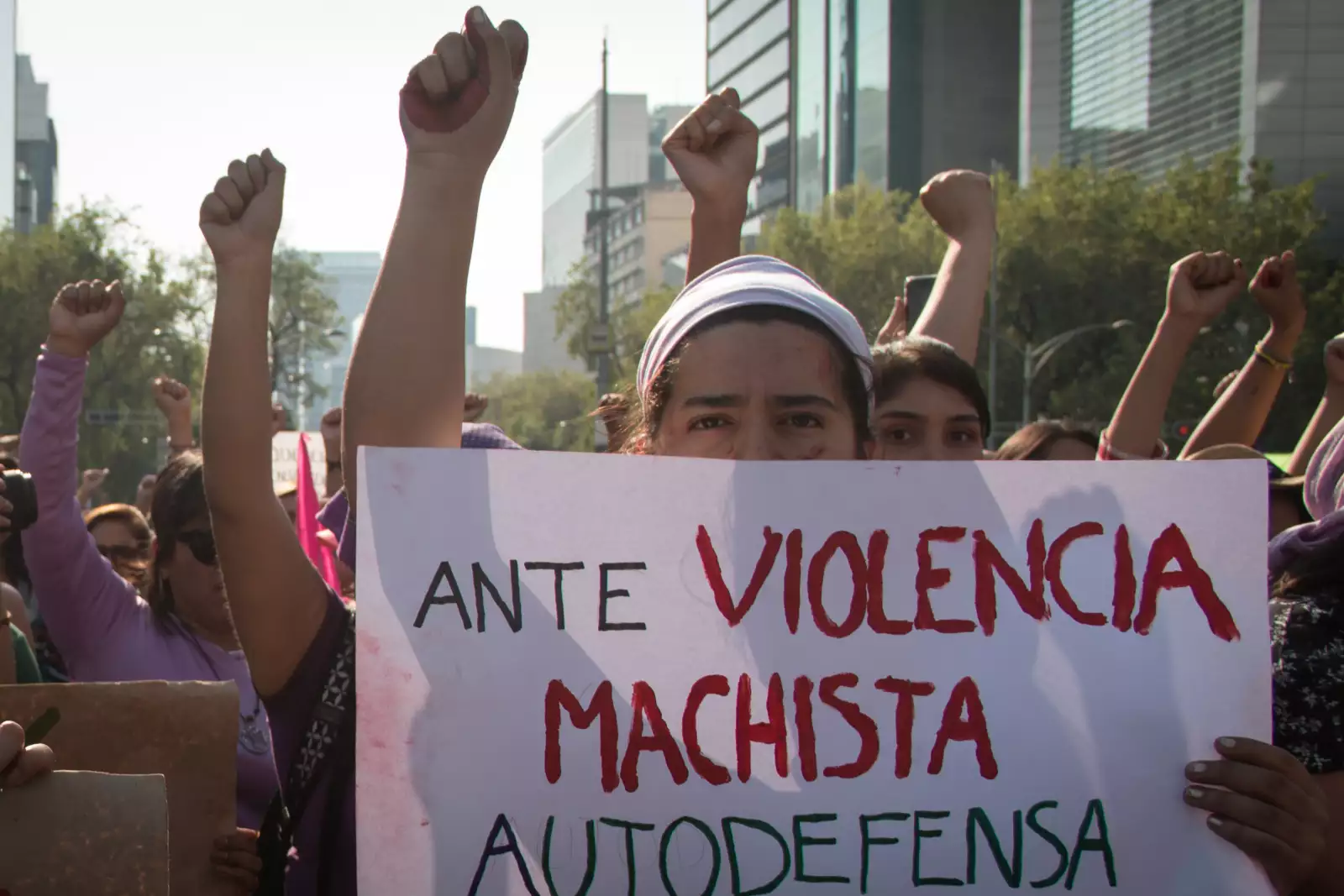 Contra la violencia machista.