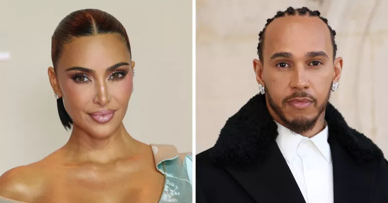 Kim Kardashian y Lewis Hamilton