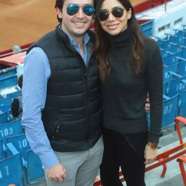 Rafael Villaseñor y Karina Rivera