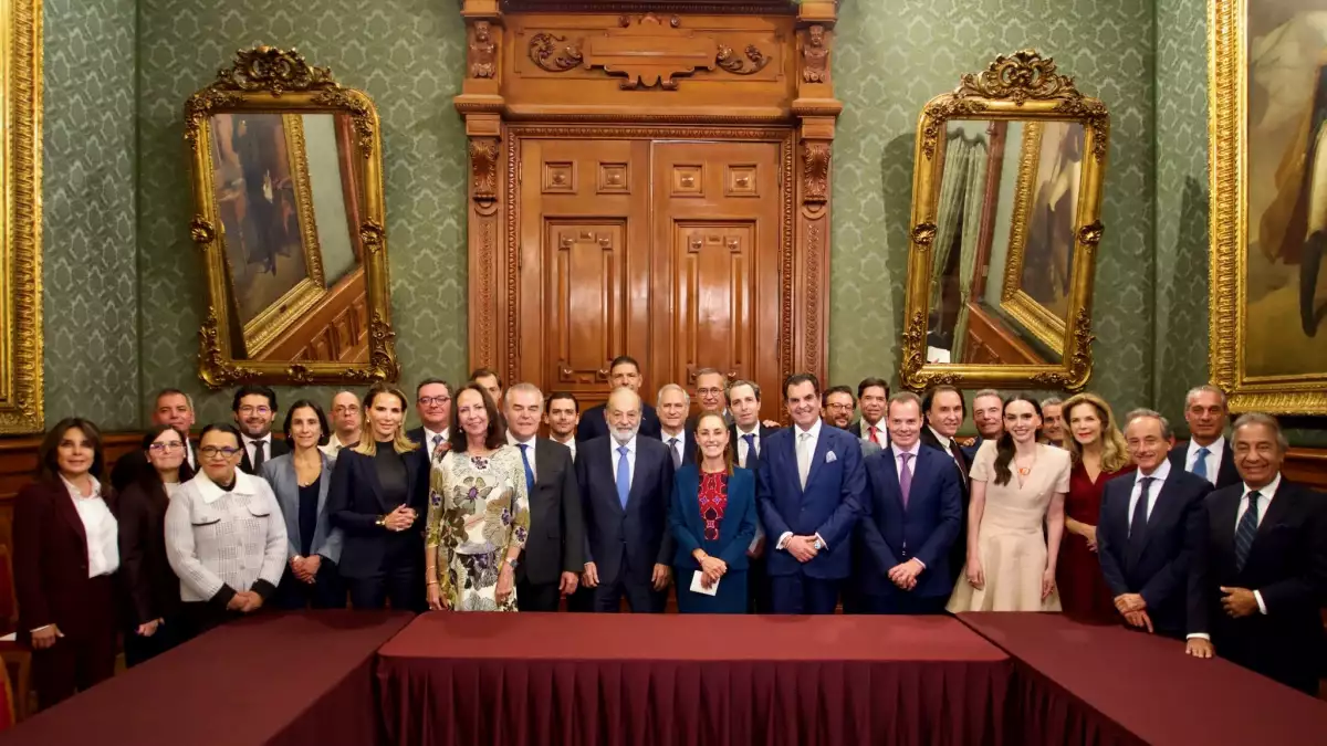 Sheinbaum y empresarios
