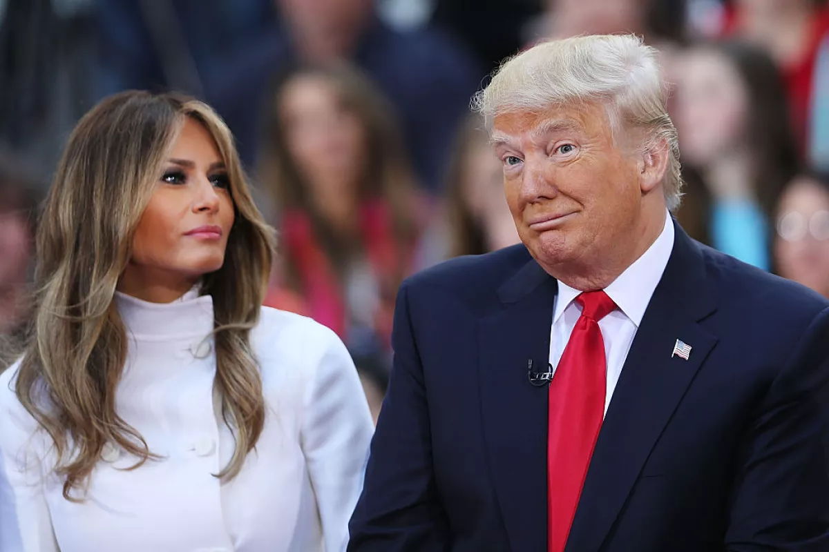 Melania y Donald Trump