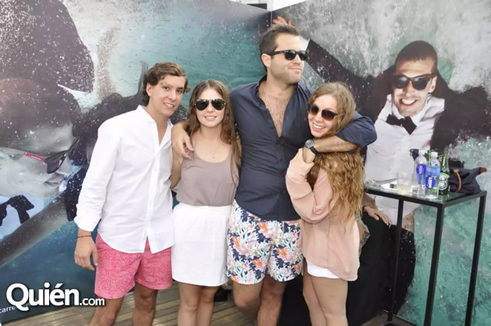 Andrés González, Paloma Amutio, Luis Villalobos y Pau Amutio