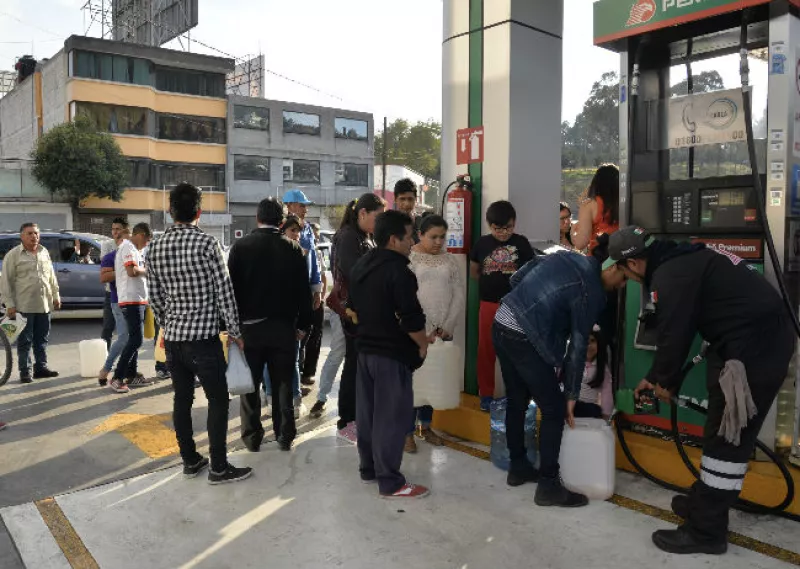 desabasto de gasolina