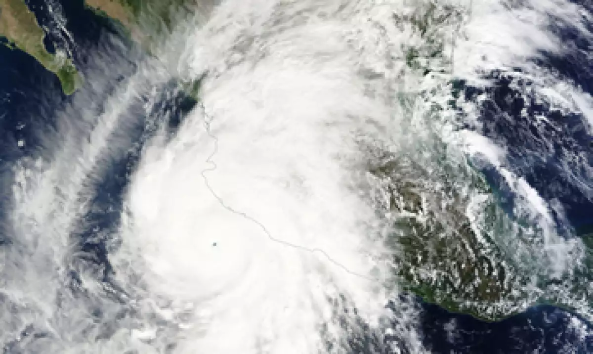 Patricia es el huracán más intenso en la historia de México, según la Conagua. (Foto: Reuters )