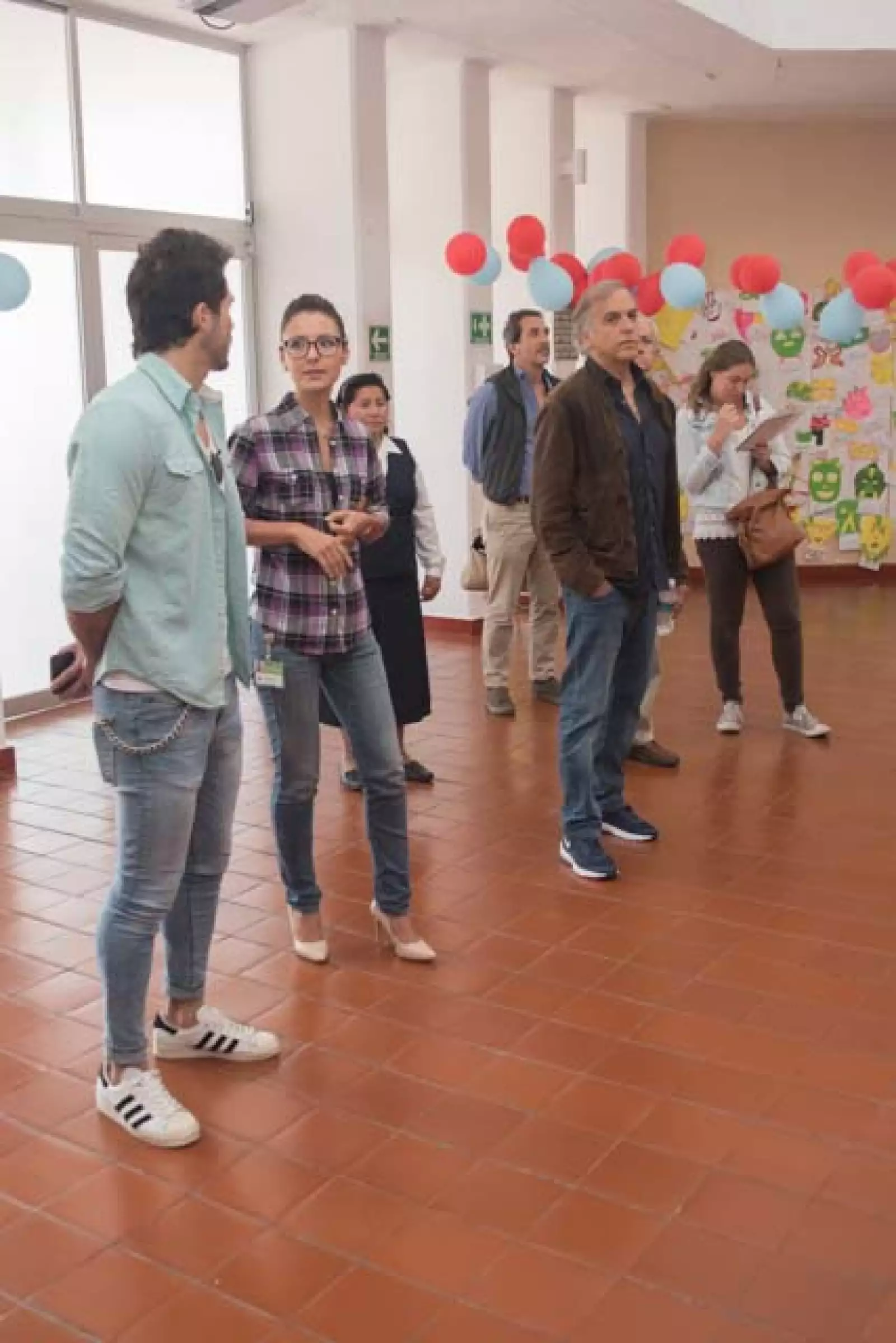 Visita de Paco Arango a la Casa de la Amistad