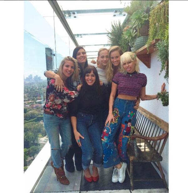 Elsa Pataky y Miley Cyrus juntas en Australia