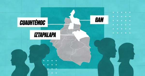 Iztapalapa, GAM y Cuauhtémoc, alcaldías con más mujeres desaparecidas en CDMX