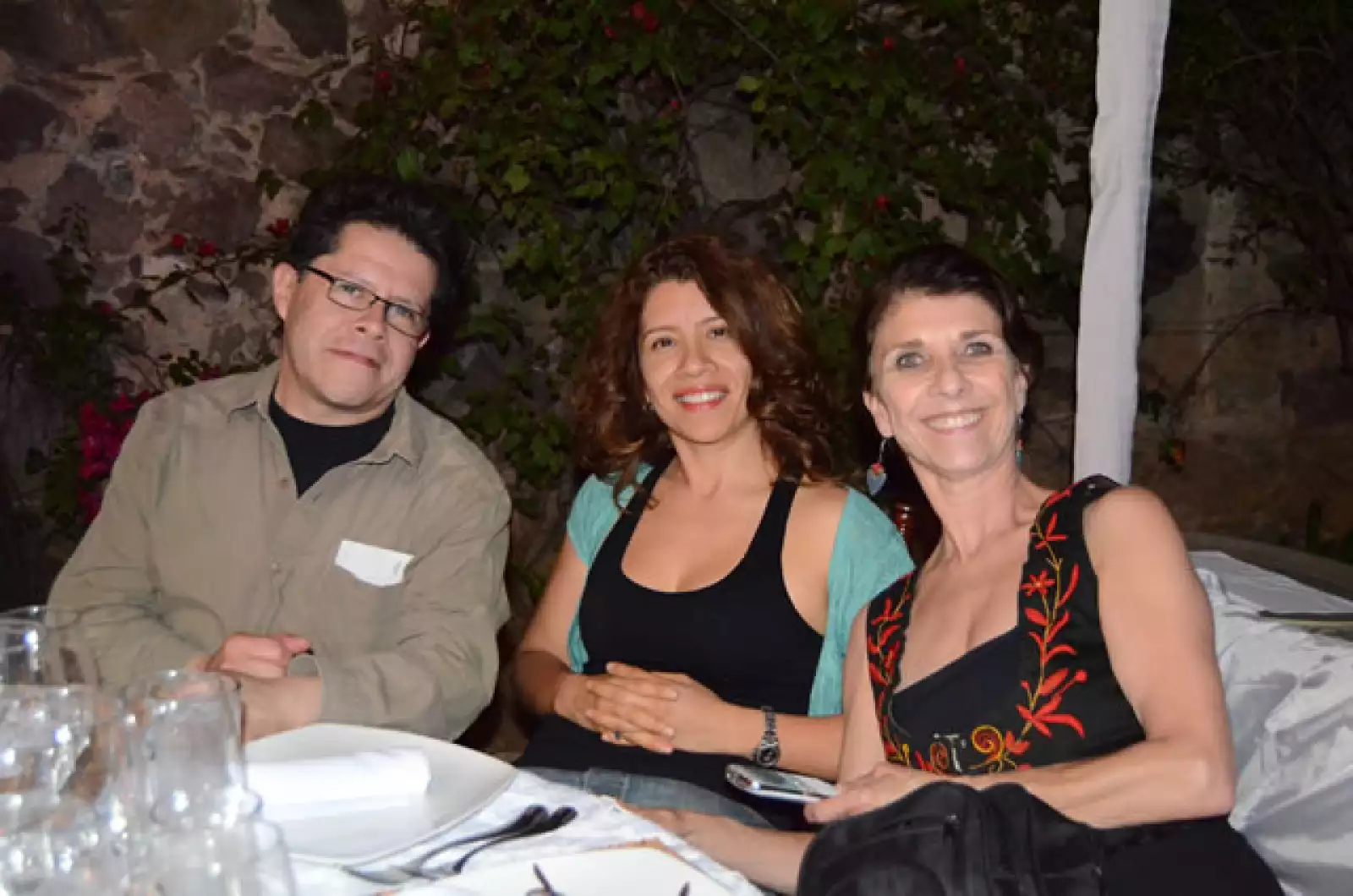 Cena en honor a Darren Aronofsky.