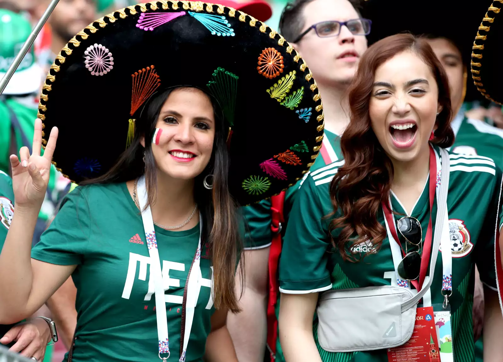 Mexicanos en el Mundial de Rusia2018.