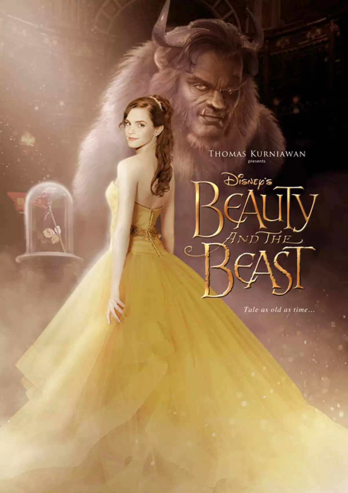 A casi un año de que se estrene la cinta protagonizada por la actriz británica, Dan Stevens y Ewan McGregor, el póster hecho por un fan ha revelado cómo se podría ver el personaje de Bella.