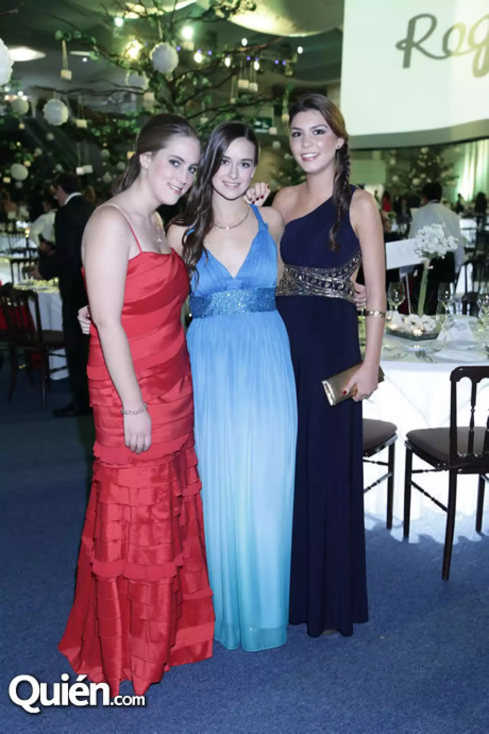 Sofía Quintanar,Marene Aranzabal y Mercedes Quintanar