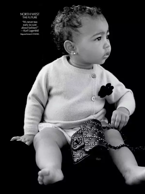 La bebé de poco más de un año de edad debutó en el CR Fashion Book luciendo creaciones Chanel.