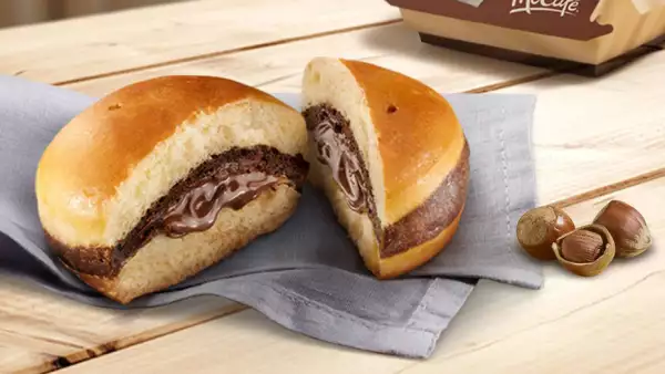 McCafé lanzó una hamburguesa de Nutella