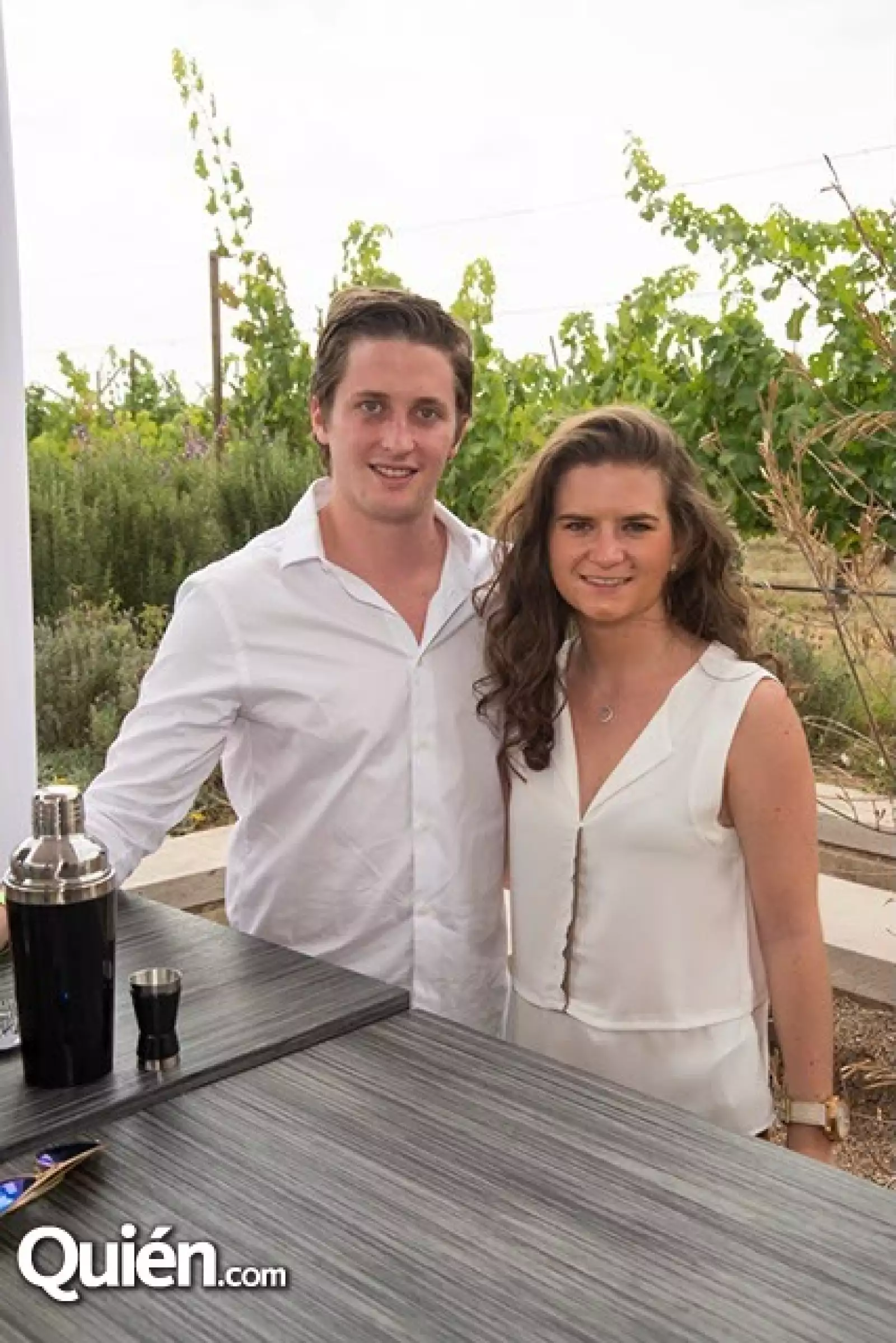 Juan Pablo Martínez y Ximena Portilla