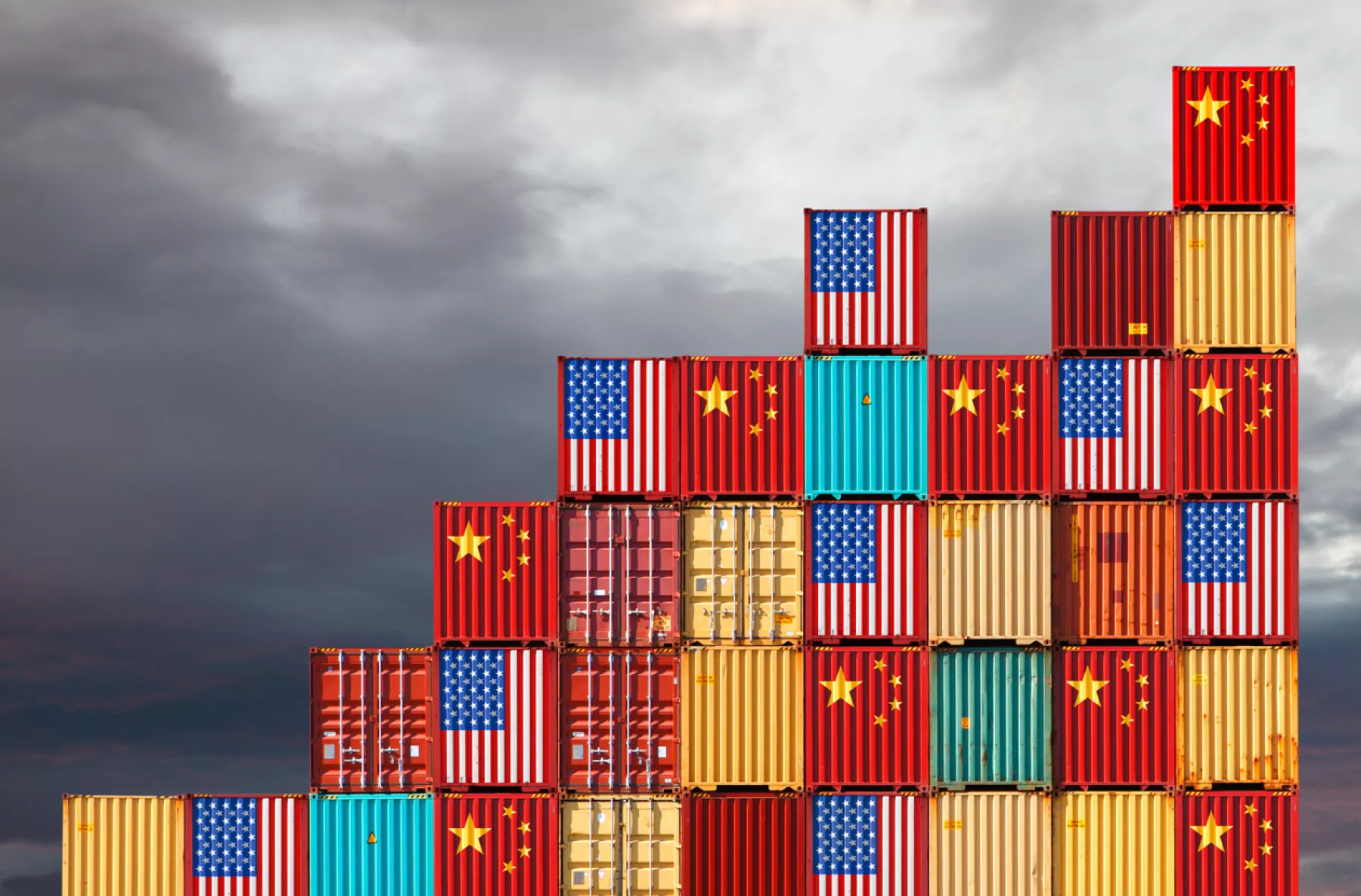 Estados Unidos China socios comerciales
