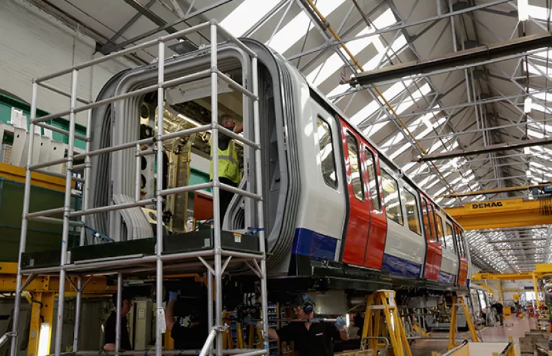 L�nea de producci�n de Bombardier