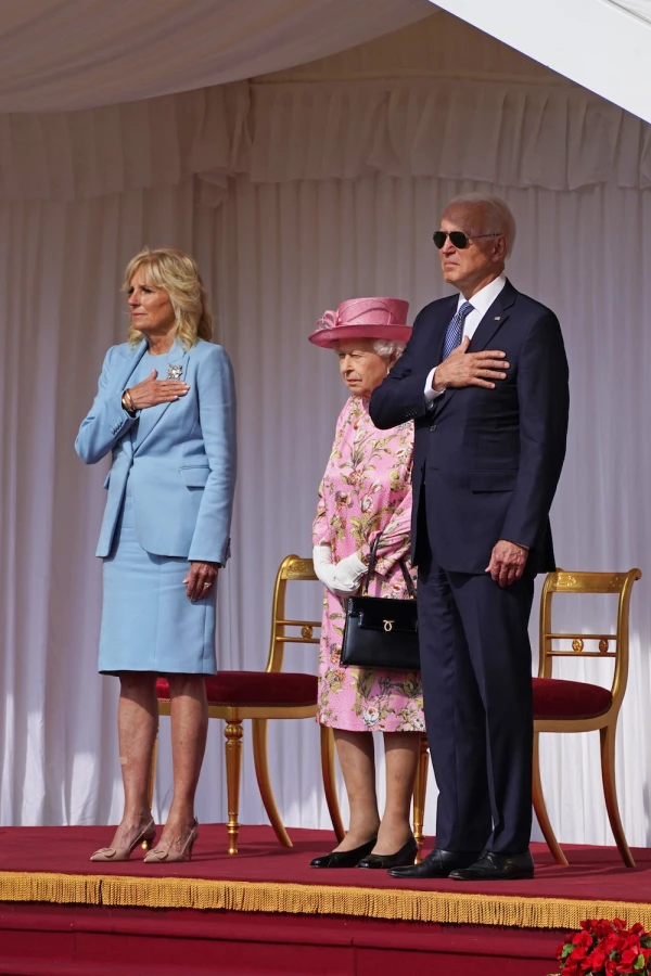 The Queen Invites The President Of The United States And The First Lady To Tea