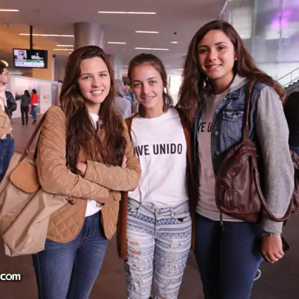 Mariana Austin,Carlota Willsom y Renata Pérez