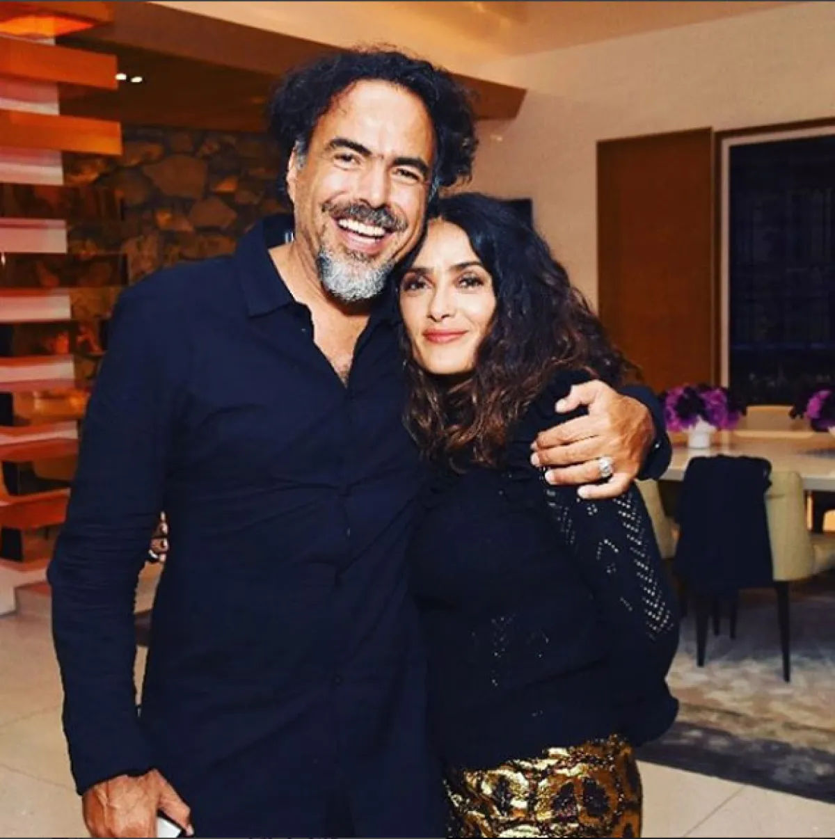 También se mostró muy orgullosa del escrito de Alejandro González Iñárritu sobre la visita de Trump a México.