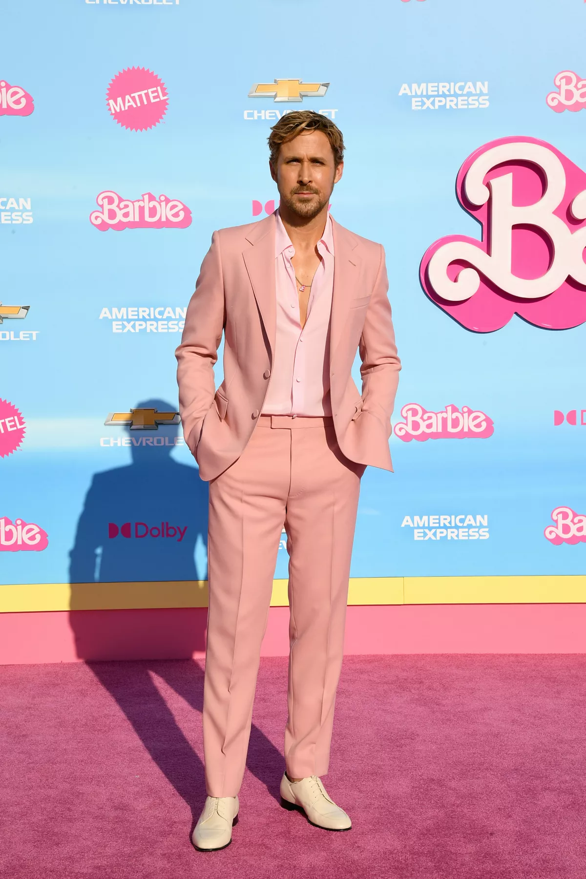 Ryan Gosling en la premiere en Los Ángeles de Barbie