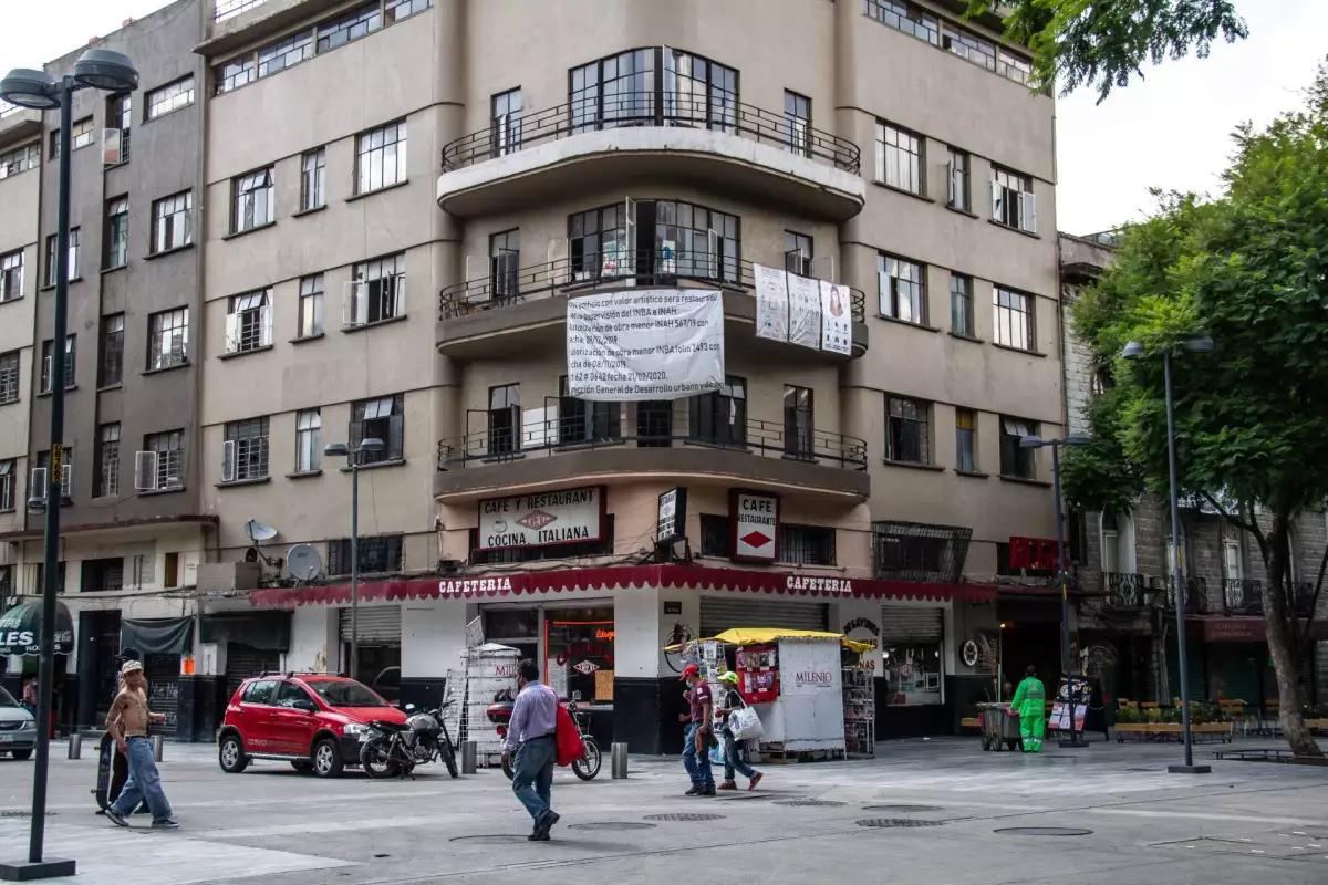 Edificio que será remodelado para operar en plataformas digitales