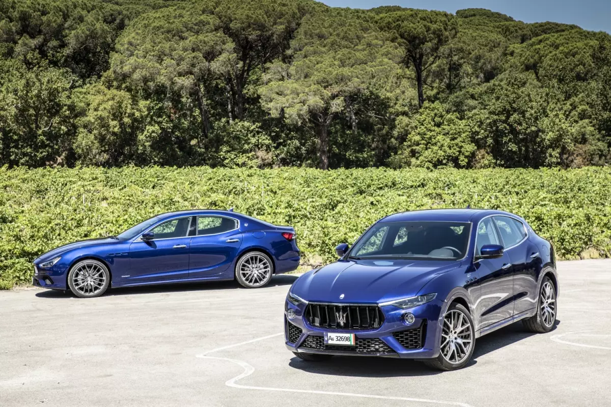Los primeros modelo híbridos de Maserati