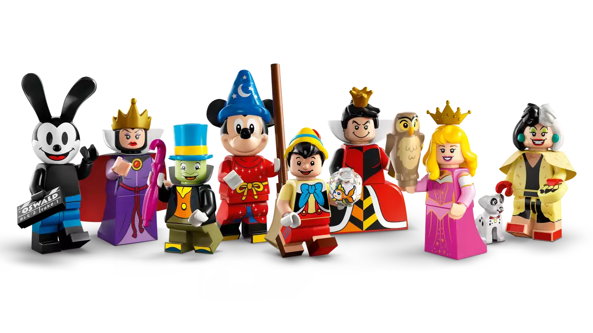 La celebración de Lego por los 100 años de Disney