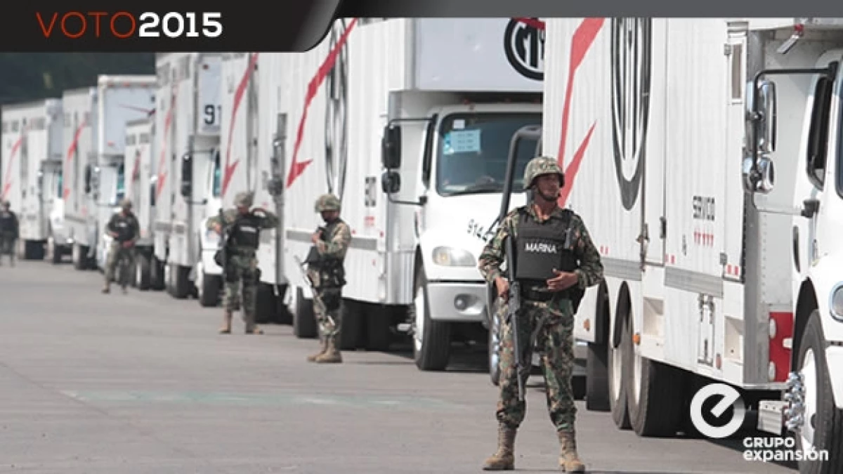 boletas electorales, resguardo militar
