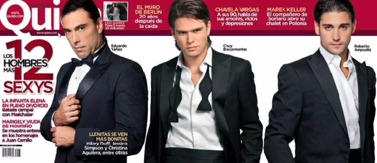 La edición de Los 12 hombres más sexys de Quién ya está a la venta.
