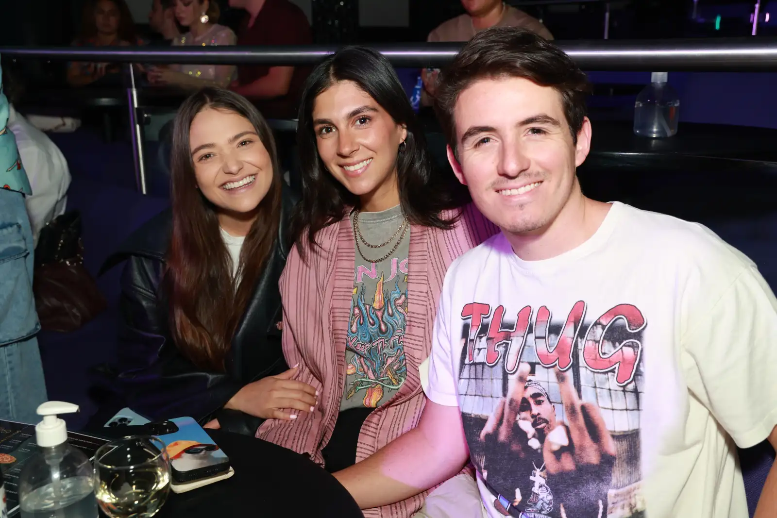 Luisa Guzmán , María Luis Castillo y Andrés Martínez 
