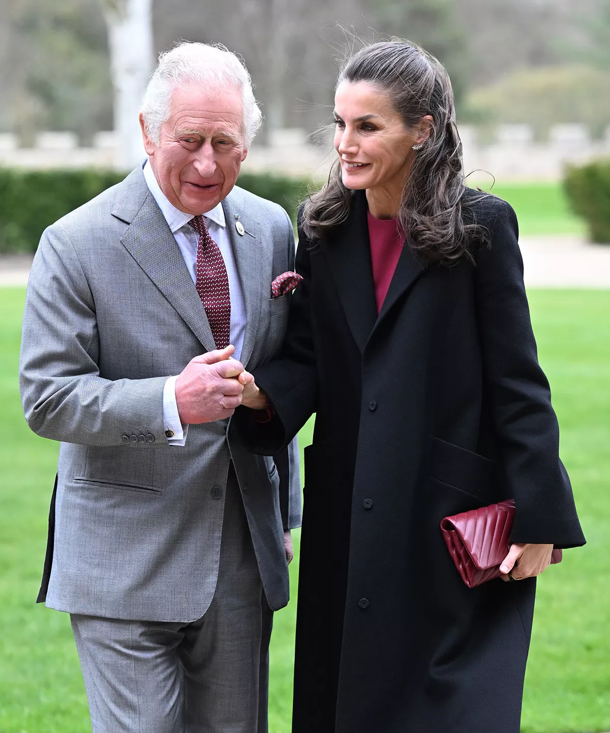 Queen Letizia and Prince Charles visit to Auckland Castle, Bishop Auckland, County Durham, UK - 05 Apr 2022