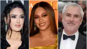 Salma Hayek, Beyoncé y Alfonso Cuarón