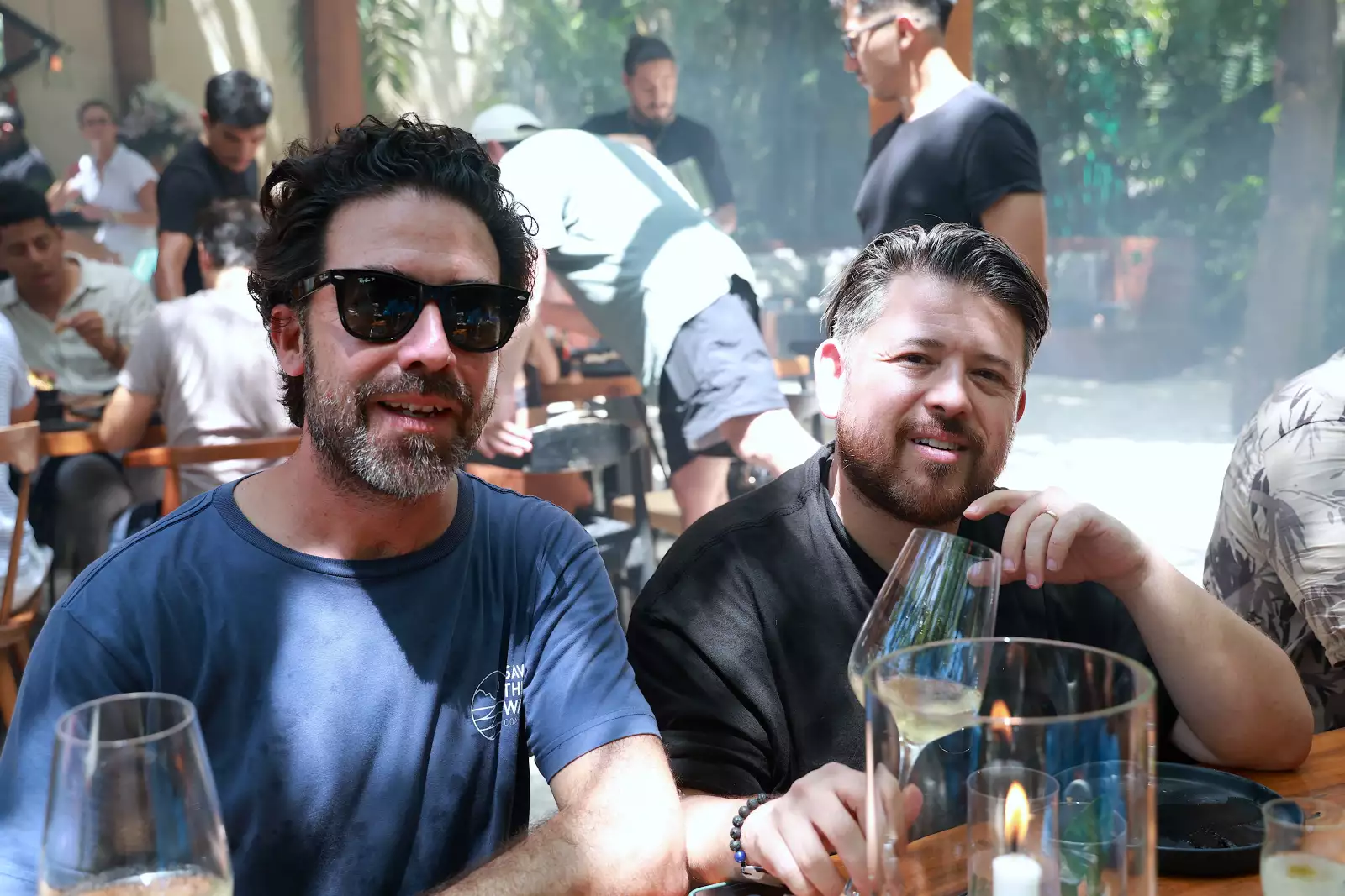 Rodrigo Vázquez y Hugo Guajardo 