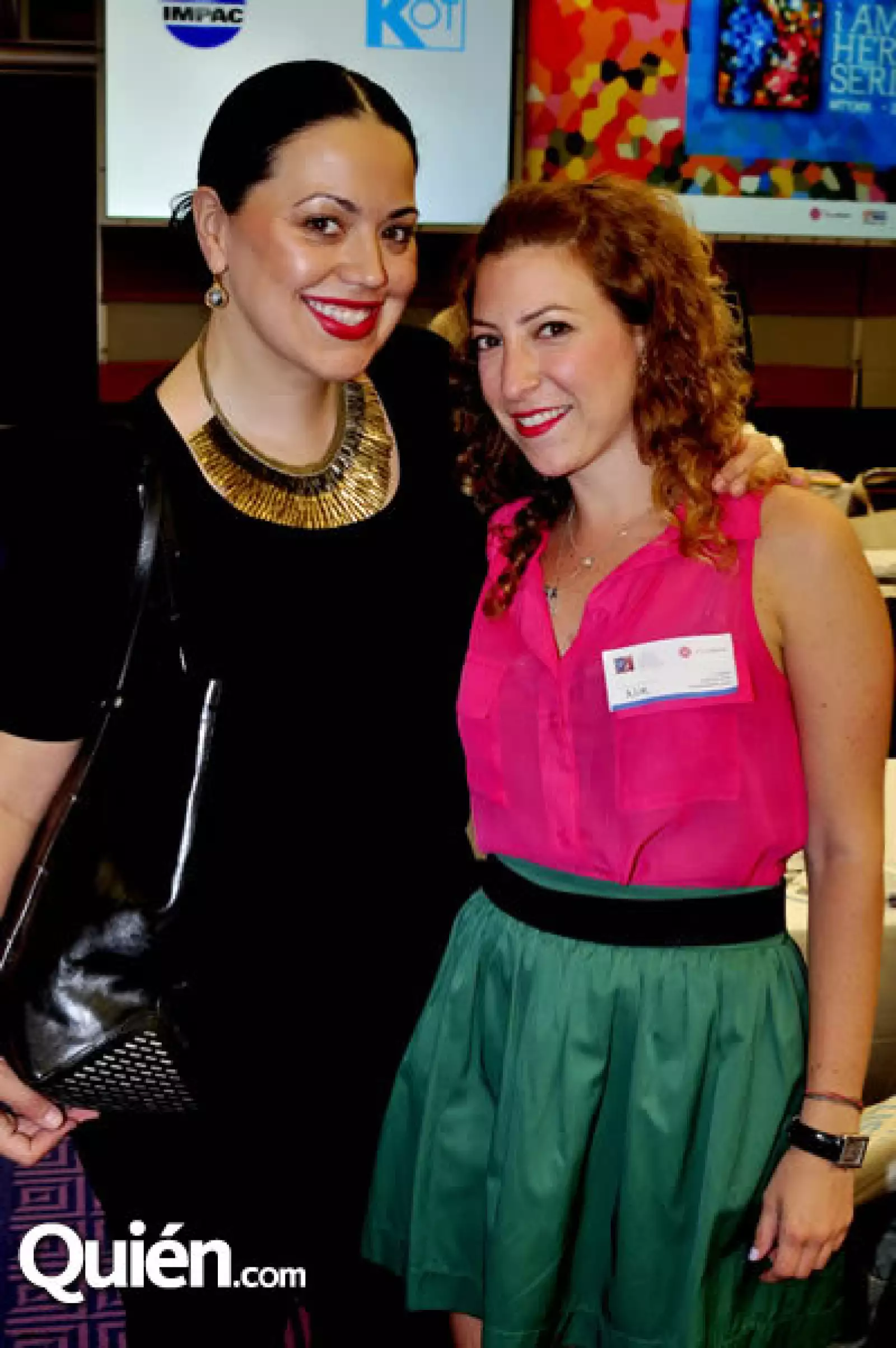 Gretta Villarreal y Alín Barquet