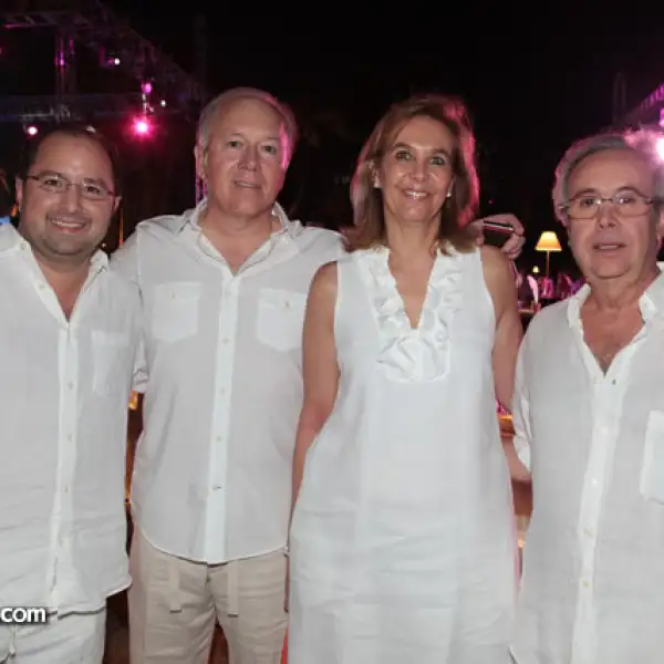 Rodrigo Sánchez, Alejandro Orvañanos, Cristina Obregón y Octavio Fernández de Teresa