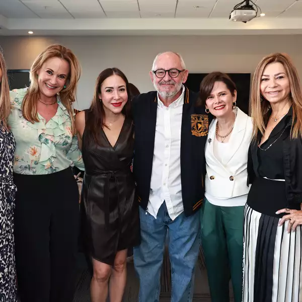 Maura Gómez,  Tamara Trottner, Aurora Proal, Benito Taibo, Ligi