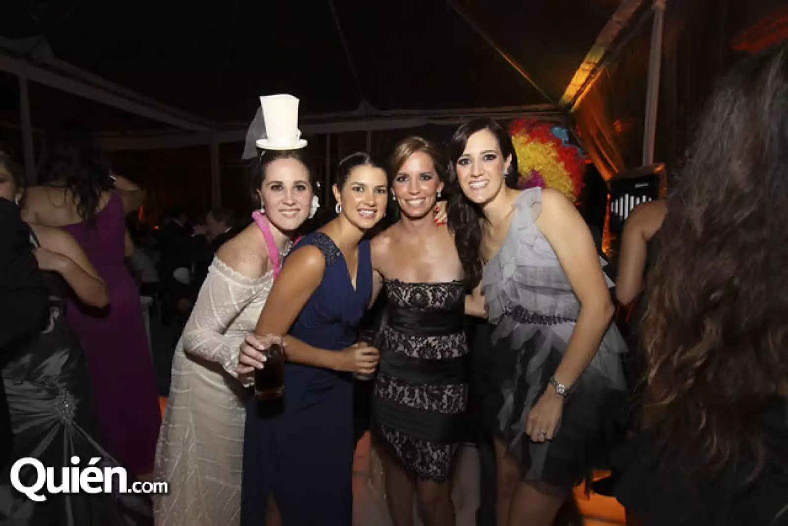Elisa Michel, Paulina Hernández, Lourdes Topete y Paulina Arregui