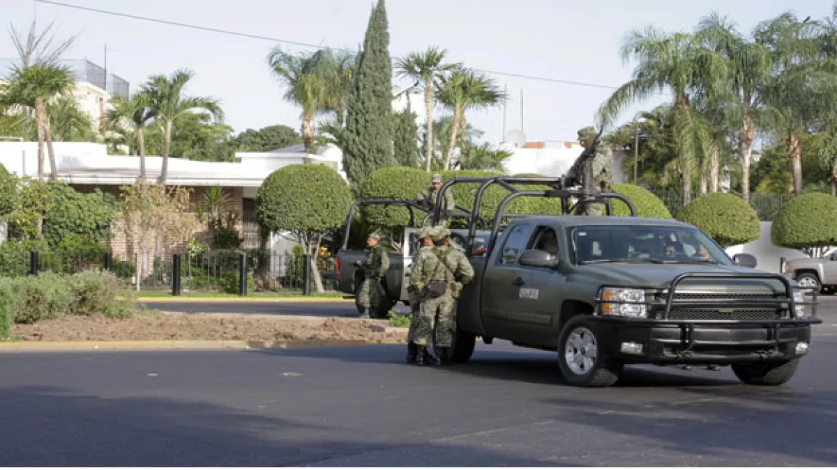 Operativo ejercito en Sinaloa