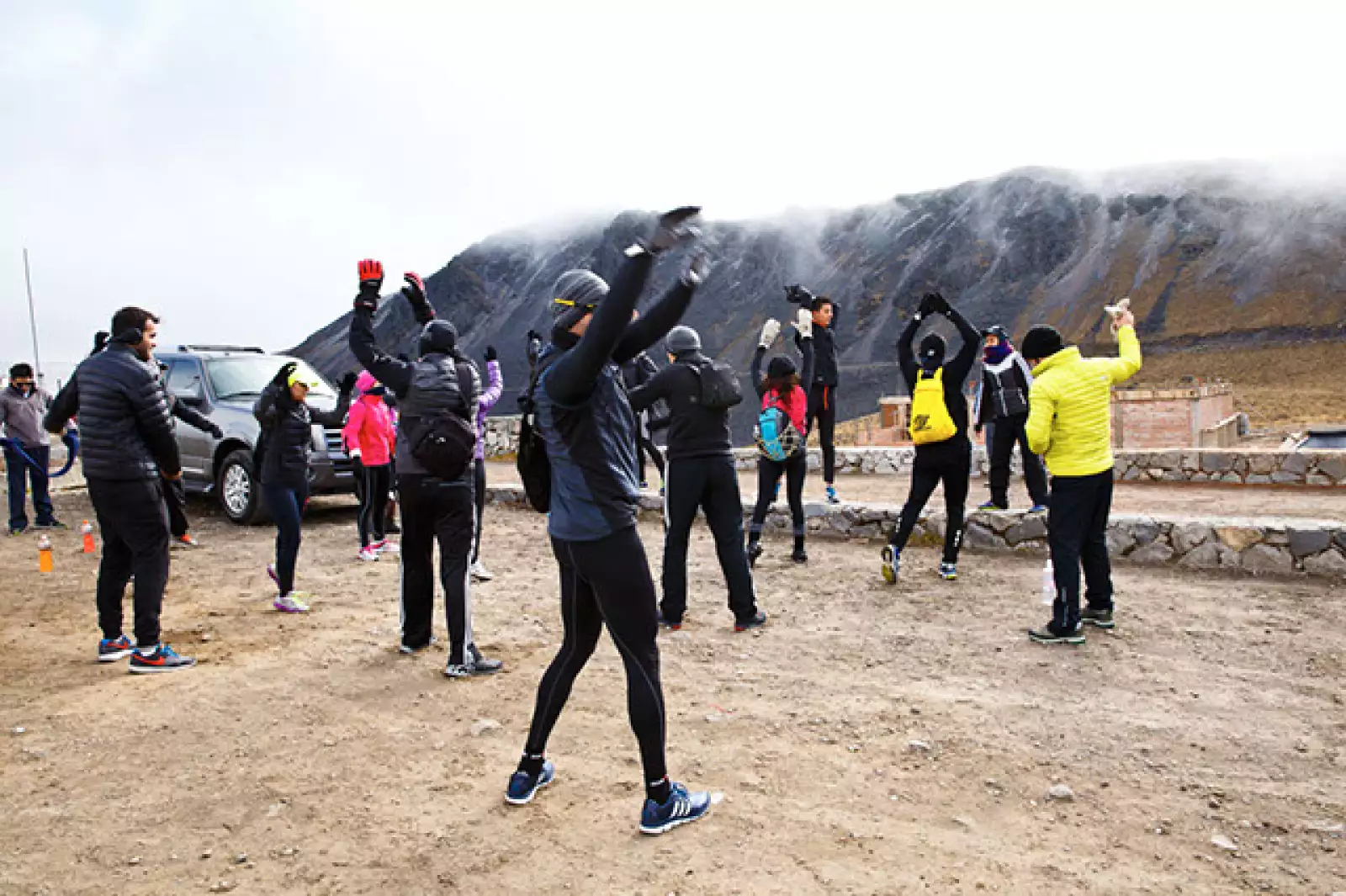 Calentamineto para subir