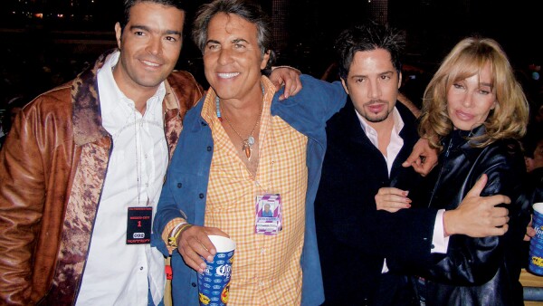 Concierto de U2 en México en 2006. Aquí Pablo Montero, Jaime C