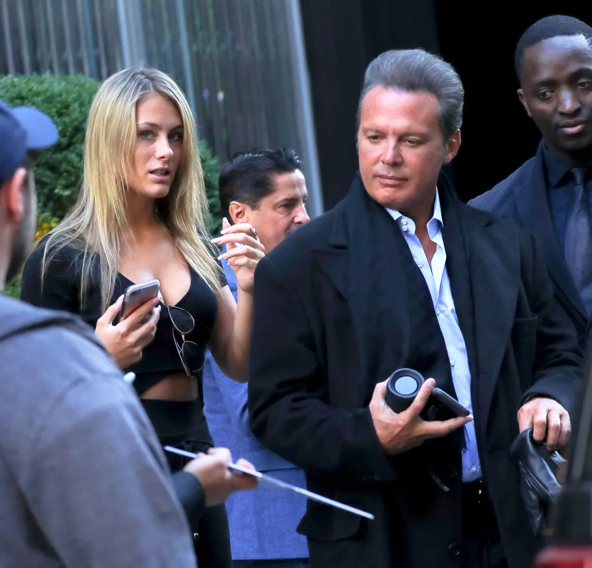 Mollie Gould y Luis Miguel 