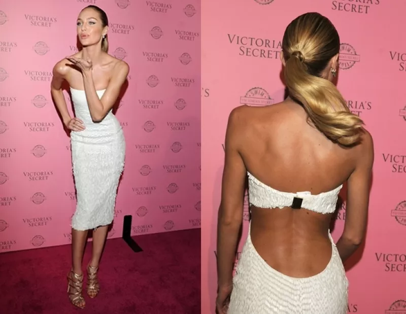 El mes pasado la modelo de Victoria´s Secret causó controversia por su esbelta figura,ahora luce más saludable en este sexy video.