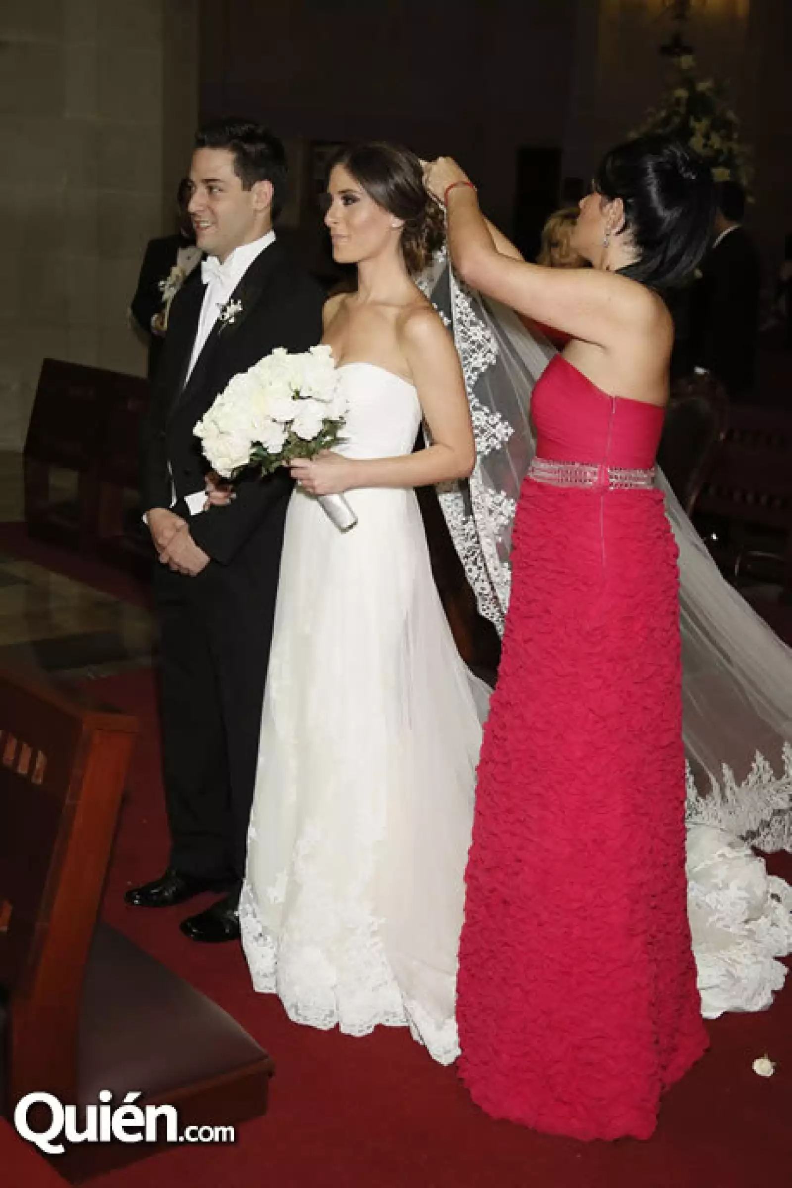 Manolo Núñez,Melissa López y Andrea Pages