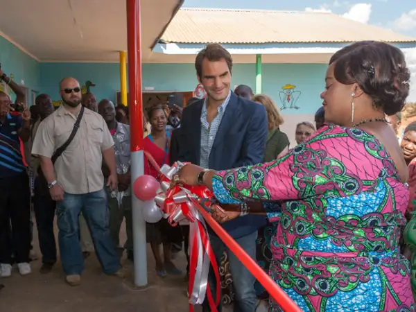 Junto a Patricia Kaliati en la inauguración del nuevo centro.