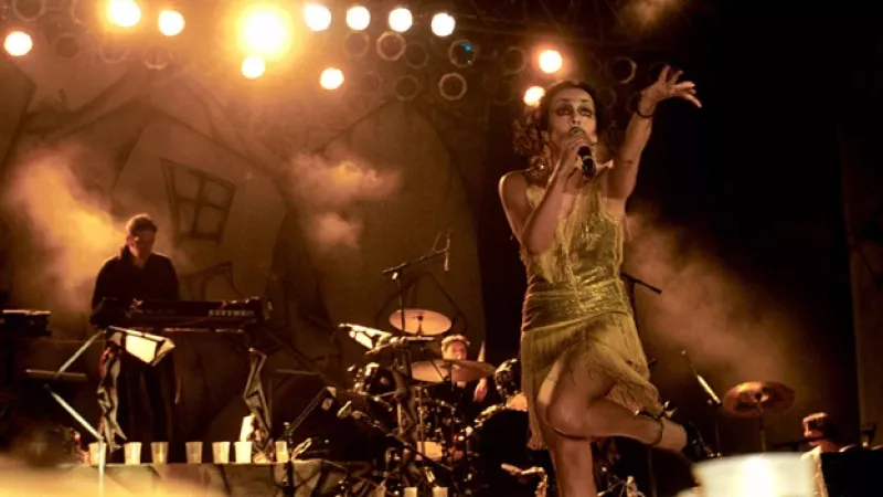 santa sabina rock concierto