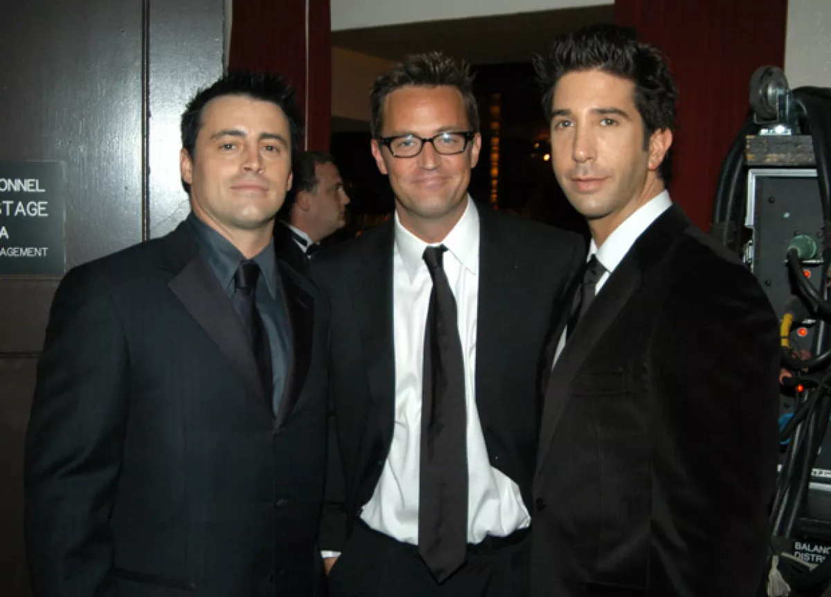  Matt LeBlanc y Matthew Perry.